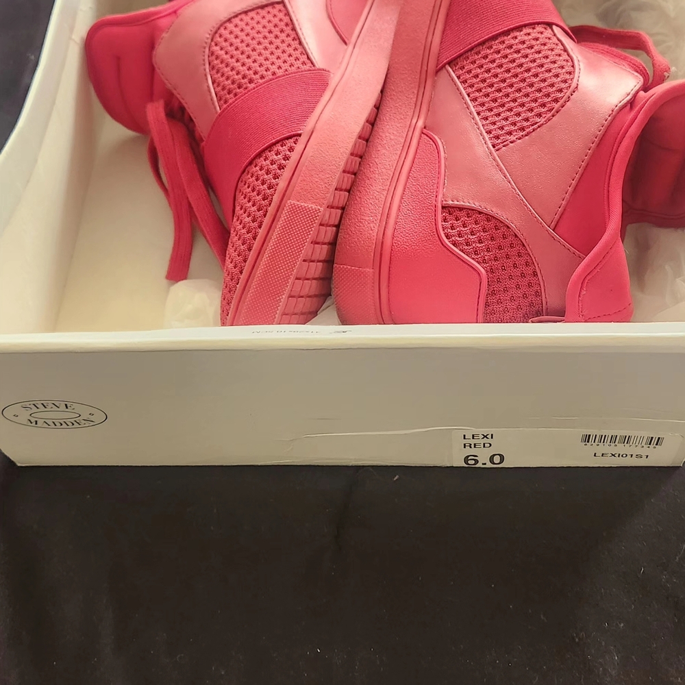 Steve Madden Lexi Red Women's Sneakers